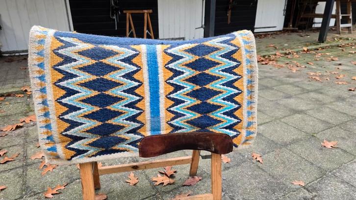 Westerpad CSF short Zuma Navy, Dieren en Toebehoren, Paarden en Pony's | Dekens en Dekjes, Zo goed als nieuw, Ophalen