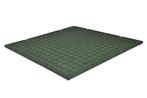 Groene Rubber Tegels! `100 x 100 x  2.5cm €20.50,- per stuk!, Tuin en Terras, Tegels en Klinkers, Nieuw, Ophalen of Verzenden