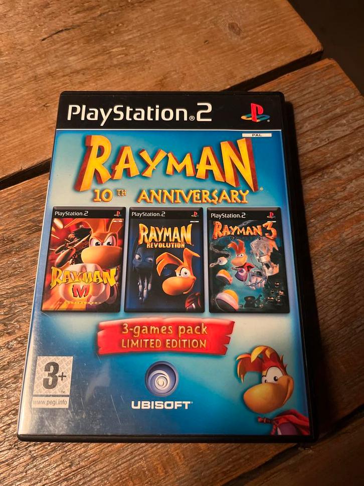 Rayman 10th Anniversary - PS2 - Limited Edition, Spelcomputers en Games, Games | Sony PlayStation 2, Zo goed als nieuw, Platform