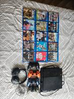 PS4 met games, controllers en headset, Spelcomputers en Games, Spelcomputers | Sony PlayStation 4, Ophalen of Verzenden, Original