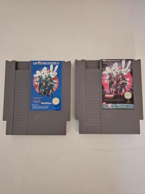 Nintendo Nes Gostbusters 2 en new Ghostbusters 2 ( rare ), Spelcomputers en Games, Games | Nintendo NES, Zo goed als nieuw, 1 speler