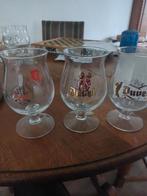3 verschillende DUVEL GLAZEN, Verzenden, Zo goed als nieuw, Glas of Glazen, Duvel