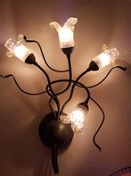 Mooie kelken wandlamp, Ophalen, Zo goed als nieuw, Glas