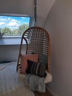 Rotan hangstoel, Ophalen, Gebruikt, Bruin, Riet of Rotan