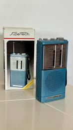 Supertech Portable Radio - CB, FM, 2 mtr, Luchtvaart, Ophalen of Verzenden, Zo goed als nieuw, Transistorradio
