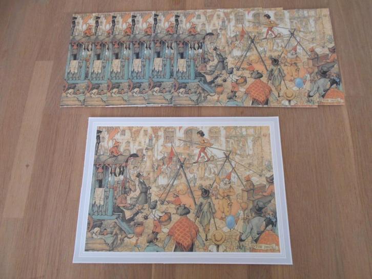 Knipvellen Anton Pieck 3D , Hobby en Vrije tijd, Kaarten | Zelf maken, Nieuw, Knipvel, Overige thema's, Ophalen of Verzenden