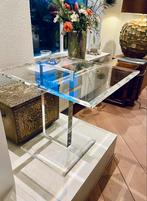 Vintage Plexiglas Lucite design bijzettafel coffee table, Huis en Inrichting, Tafels | Bijzettafels, Glas, Charles Hollis Jones