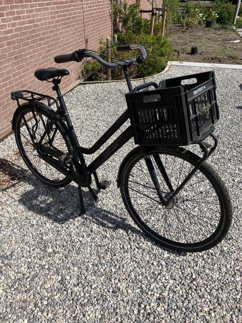 Bsp Metropolis | Gebruikt | 57 cm Zwart, Fietsen en Brommers, Fietsen | Dames | Omafietsen, Gebruikt, 56 cm of meer, Versnellingen