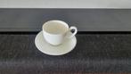Wedgwood Solar 1 mocca kop en schotel 6,5 cm, Overige typen, Ophalen of Verzenden, Zo goed als nieuw, Wedgwood