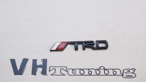 Toyota TRD 3D logo zelfklevend 9 cm metaal chroom, Auto diversen, Tuning en Styling, Ophalen of Verzenden