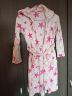 badjas wit met rose sterren maat 122-128, Ophalen of Verzenden