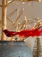 Vintage kerstboom vogeltje op klem, Ophalen of Verzenden