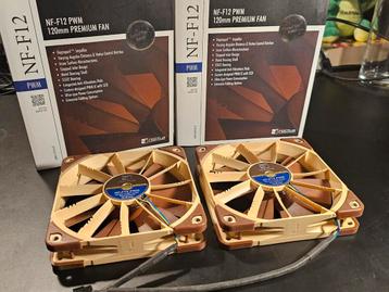 2x Noctua NF-F12 Ventilatoren 