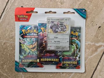 Pokemon scarlet & violet - twilight masquerade (3pack) beschikbaar voor biedingen