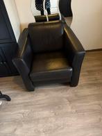 Bruin stoel, Huis en Inrichting, Fauteuils, Ophalen of Verzenden, Zo goed als nieuw, 75 tot 100 cm, Leer