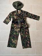 Leger Kostuum Maat 152, Kinderen en Baby's, Carnavalskleding en Verkleedspullen, Ophalen, Zo goed als nieuw, 146 t/m 152, Jongen of Meisje