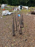Hardhouten Palen 4-5 Meter, Doe-het-zelf en Verbouw, Hout en Planken, Gebruikt, Ophalen of Verzenden, Balk, Overige houtsoorten