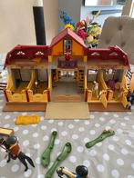 Manege playmobil en vele extra’s, Ophalen of Verzenden, Zo goed als nieuw