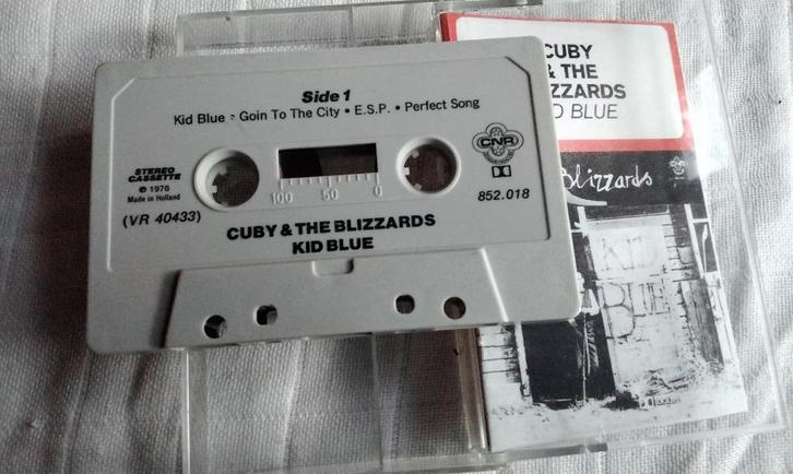 Cuby & The Blizzards Kid Blue / Herman Brood Casseette 1976, Cd's en Dvd's, Cassettebandjes, Gebruikt, Origineel, Jazz en Blues