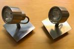 2 Led spots incl. 230V 50 W IPCS lampjes, Gebruikt, Metaal of Aluminium, Design, Ophalen of Verzenden