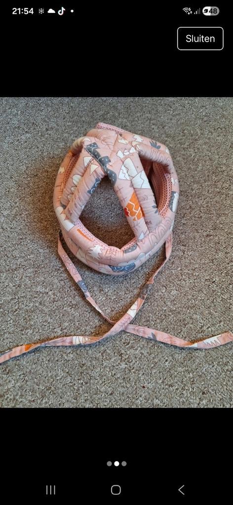 Bibbelo Looptrainer Helm - Hoofdbescherming, Ophalen of Verzenden, Nieuw, Overige merken