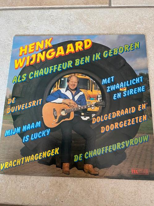 Henk Wijngaard,Als Chauffeur ben ik geboren, Cd's en Dvd's, Vinyl | Nederlandstalig, Zo goed als nieuw, Levenslied of Smartlap