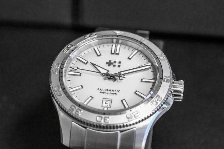 Christopher Ward C60 Atoll, Sieraden, Tassen en Uiterlijk, Horloges | Heren, Gebruikt, Polshorloge, Overige merken, Staal, Staal