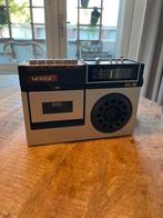 Vintage Vanica Radio met Cassette Speler, Ophalen of Verzenden, Gebruikt, Radio