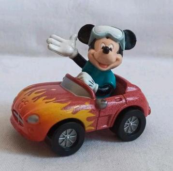 Vintage MATTEL 2000 Mickey Mouse in car beschikbaar voor biedingen