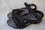 WOLKY maat 38 sandalen zwart leder ZGAN, Zwart, Zo goed als nieuw, Sandalen of Muiltjes, Ophalen of Verzenden