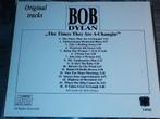 Bob Dylan - The Times are changing [Onofficieel], Ophalen of Verzenden, 1960 tot 1980, Zo goed als nieuw
