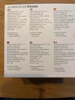 Blaupunkt Aluminium LED Speaker - Muziekbox, Overige merken, Overige typen, Nieuw, Ophalen of Verzenden