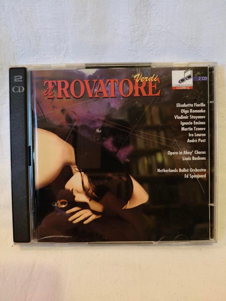 Giuseppe Verdi - Il Trovatore (2 cd's), Cd's en Dvd's, Cd's | Klassiek, Gebruikt, Opera of Operette, Romantiek, Ophalen of Verzenden