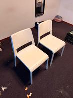 2 witte IKEA Theodores stoelen, Huis en Inrichting, Stoelen, Ophalen, Gebruikt, Wit, Twee