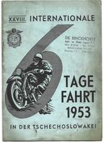 Adler Sixdays brochure 1953, Motoren, Ophalen of Verzenden, Overige merken