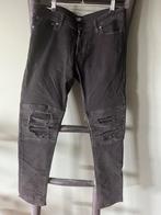 Zwarte Jack & Jones spijkerbroek 33/32 jeans gaten denim, Verzenden, Zwart, W33 - W34 (confectie 48/50), Gedragen