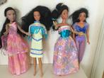 4 disney barbies Mattel, kids core , Simba, Ophalen of Verzenden, Zo goed als nieuw, Barbie