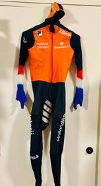 Schaatskleding schaatspak snelpak speedsuir rubber maat S, Sport en Fitness, Ophalen of Verzenden, Zo goed als nieuw
