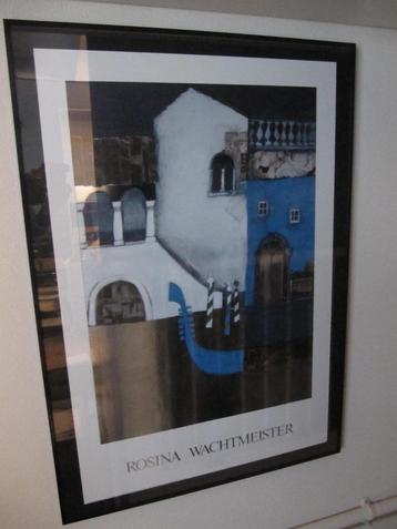 Prachtige poster Rosina Wachtmeister met lijst beschikbaar voor biedingen