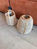 Rotan lamp, Ophalen of Verzenden, Zo goed als nieuw, Overige materialen, Minder dan 25 cm