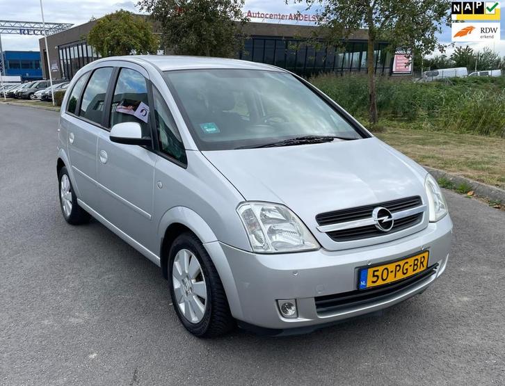 Opel Meriva 1.8-16V Cosmo Aut, Trekhaak, Airco, Pdc, Lmv, El, Auto's, Opel, Te koop, Meriva, ABS, Airconditioning, Centrale vergrendeling