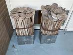 2 decoratieve potten, Ophalen, Gebruikt