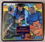 Vierkant, blauw blik Galettes d'Armorique Filet Bleu; 22x23, Verzamelen, Blikken, Ophalen of Verzenden, Zo goed als nieuw, Koek(jes)
