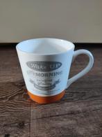 Queens koffie kop 'wake up every morning....', Ophalen of Verzenden, Zo goed als nieuw, Overige stijlen, Kop(pen) en/of Schotel(s)