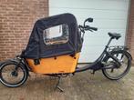 Qivelo elektrische bakfiets curve 2DR7, 4 kinderen of meer, Huif, Zo goed als nieuw, Ophalen