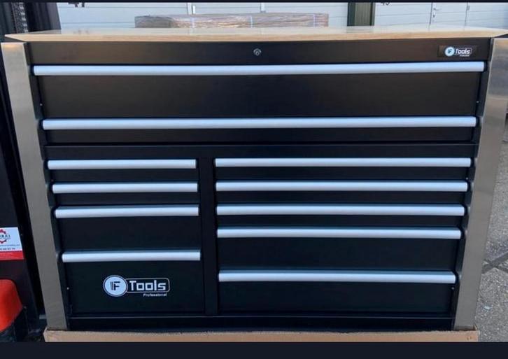 Professional Gereedschapswagen Ftools – 12 Lades 10vol, Doe-het-zelf en Verbouw, Gereedschapskisten, Nieuw, Gevuld, Ophalen of Verzenden
