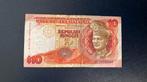 Maleisie 10 ringgit 1989, Postzegels en Munten, Bankbiljetten | Azië, Ophalen of Verzenden