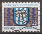 Oostenrijk, Jaarbeurs van Dornbirn, 1973., Postzegels en Munten, Postzegels | Europa | Oostenrijk, Verzenden, Gestempeld