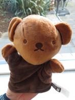 Handpop Beer Boris van Nijntje Miffy Dick Bruna, Ophalen of Verzenden, Zo goed als nieuw, Beer