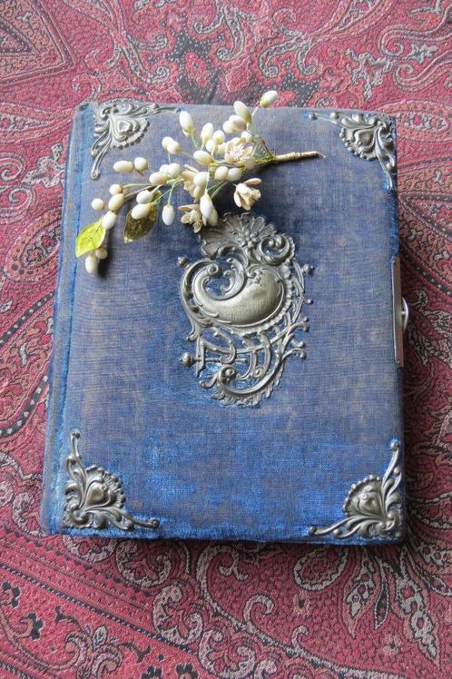 Antiek Frans fotoboek c. 1890-1900, Antiek en Kunst, Curiosa en Brocante, Ophalen of Verzenden